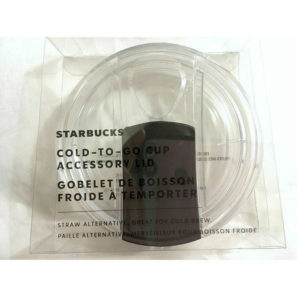 Starbucks Cold To Go Cup Replacement Accessory Lid for 16oz or 24oz Cold Brew